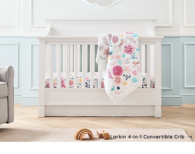 LARKIN 4-IN-1 CONVERTIBLE CRIB