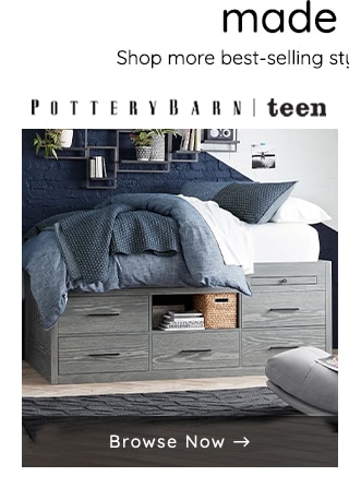 MADE TO LAST - SHOP POTTERY BARN TEEN