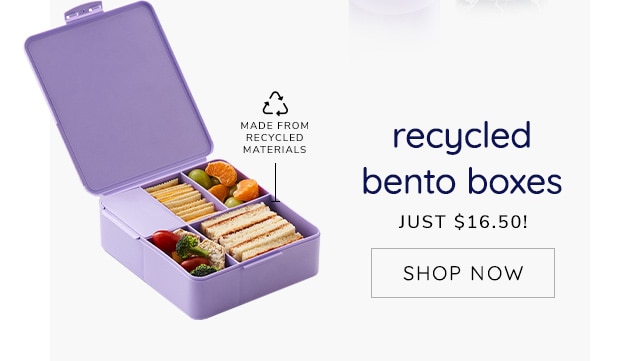 RECYCLED BENTO BOXES