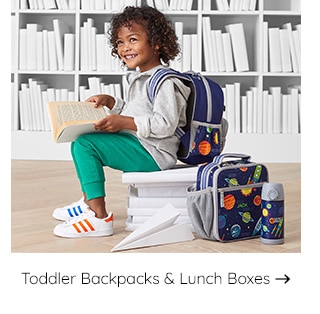 TODDLER BACKPACKS & LUNCH BOXES