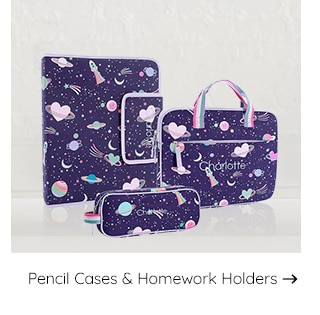 PENCIL CASES & HOMEWORK HOLDERS