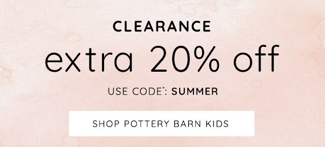 EXTRA 20% OFF USE CODE: SUMMER