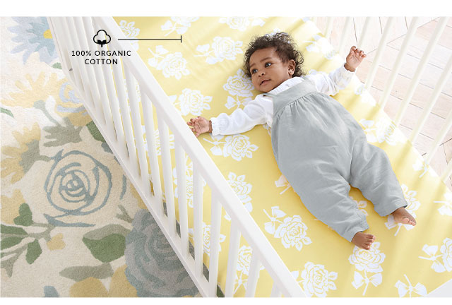 100% ORGANIC COTTON BABY BEDDING