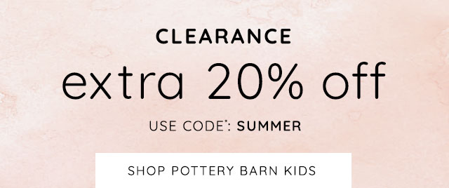 CLEARANCE - EXTRA 20% OFF