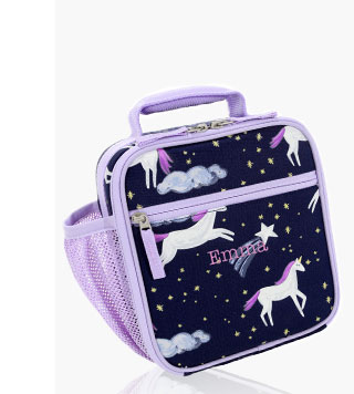 MACKENZIE NAVY NIGHT UNICORN LUNCH BOX