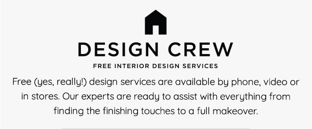 FREE INTERIOR DESIGN SERVICES