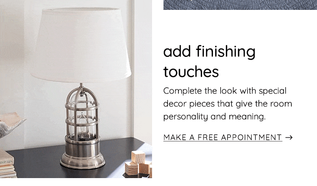 ADD FINISHING TOUHES