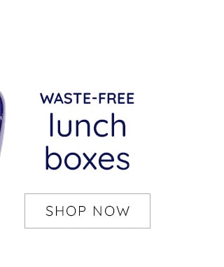 WASTE-FREE LUNCH BOXES