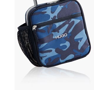 NAVY SKATEBOARD LUNCH BOX