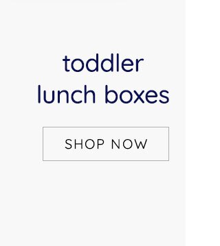 TODDLER LUNCH BOXES