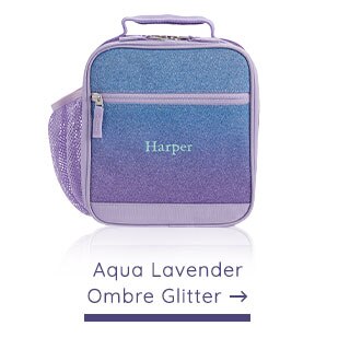 AQUA LAVENDER OMBRE GLITTER