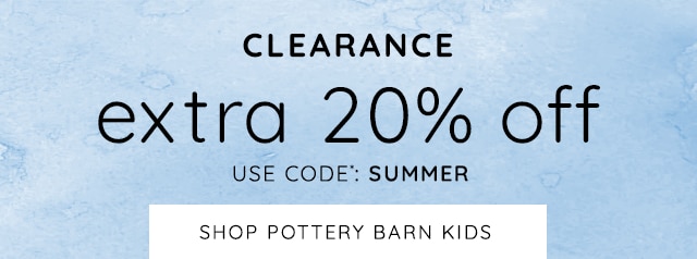 EXTRA 20% OFF CLEARANCE