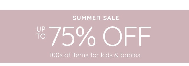 SUMMER SALE