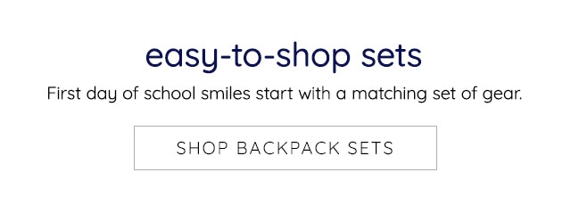 EASY-TO-SHOP SETS