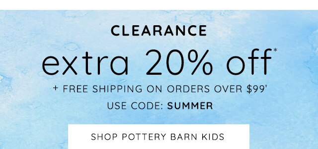 EXTRA 20% OFF CLEARANCE*