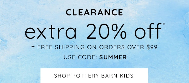 CLEARANCE – EXTRA 20% OFF*