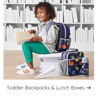 TODDLER BACKPACKS & LUNCH BOXES