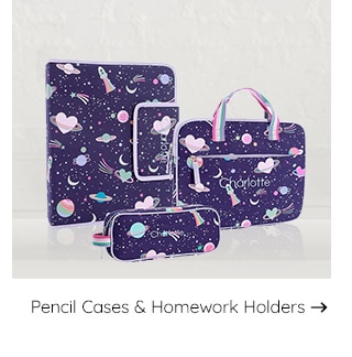 PENCIL ASES & HOMEWORK HOLDERS