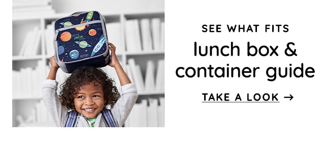 SEE WHAT FITS - LUNCH BOX & CONTAINER GUIDE