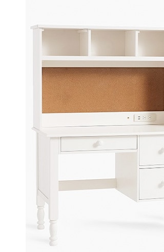 CATALINA STORAGE DESK AND LARGE HUTCH