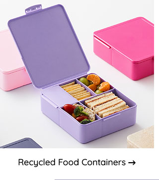 RECYCLED FOOD CONTAINERS