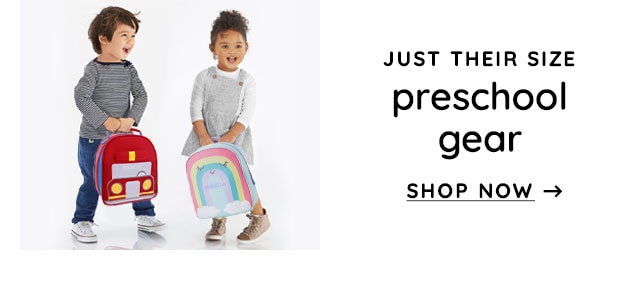 JUST THEIR SIZE - PRESCHOOL GEAR