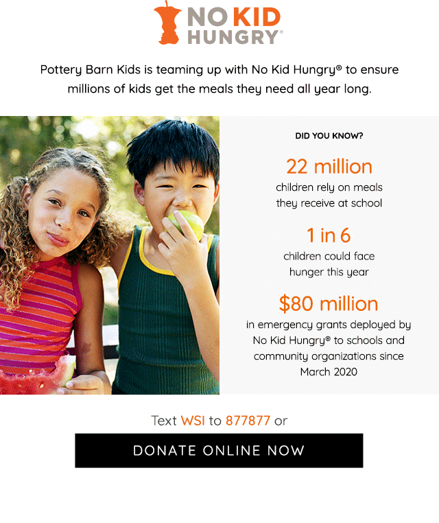 NO KID HUNGRY