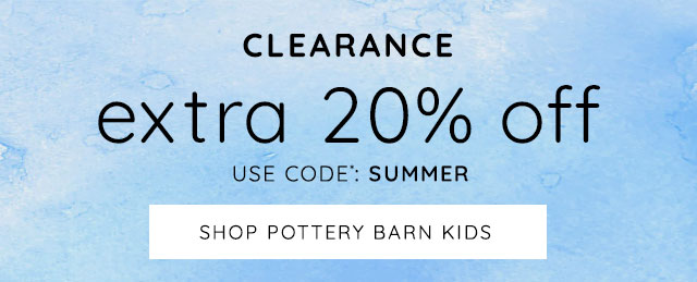 CLEARANCE EXTRA 20% OFF - USE CODE: SUMMER