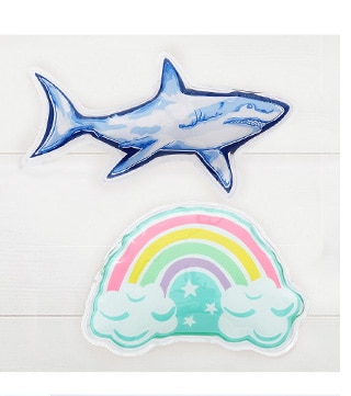 SHARK AND RAINBOW FREEZER PACKS