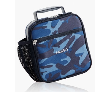 NAVY SKATEBOARD CAMO REFLECTIVE LUNCH