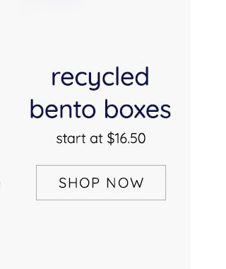 RECYCLED BENTO BOXES