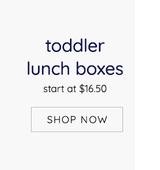 TODDLER LUNCH BOXES