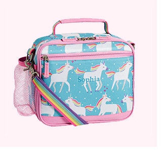 AQUA UNICORN LUNCH BOX