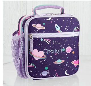 RAINBOW HEART GALAXY GLOW-IN-THE-DARK LUNCH BOX