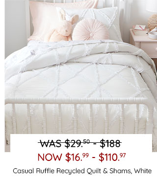 CASUAL RUFFLE QUILT