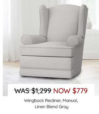 WINGBACK RECLINER
