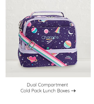 DUAL COMPARTMENT COLD PACK LUNCH BOXES