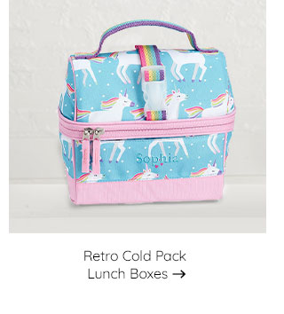 RETRO COLD PACK LUNCH BOXES