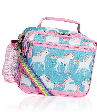 AQUA UNICORN LUNCH BAG