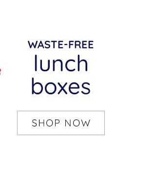 WASTE-FREE LUNCH BOXES