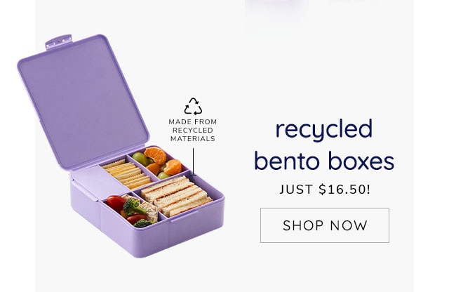 RECYCLED BENTO BOXES