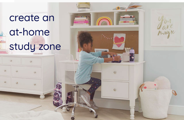 CREATE AN AT-HOME STUDY ZONE