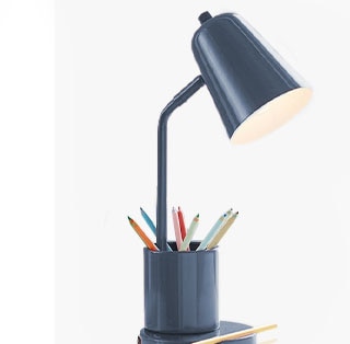 TASK LAMP WITH STORAGE