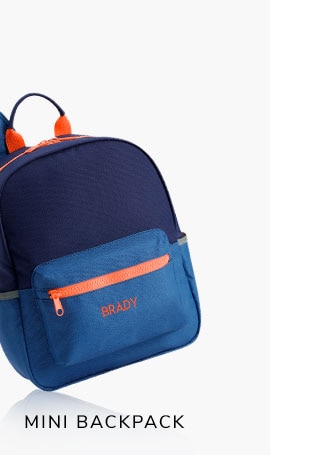 BLUE NAVY ORANGE BACKPACKS