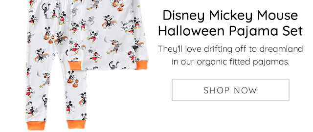 DISNEY MIKCKEY MOUSE HALLOWEEN PAJAMA SET