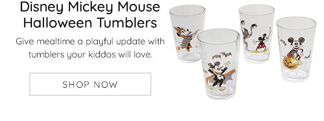 DISNEY MICKEY MOUSE HALLOWEEEN TUMBLERS