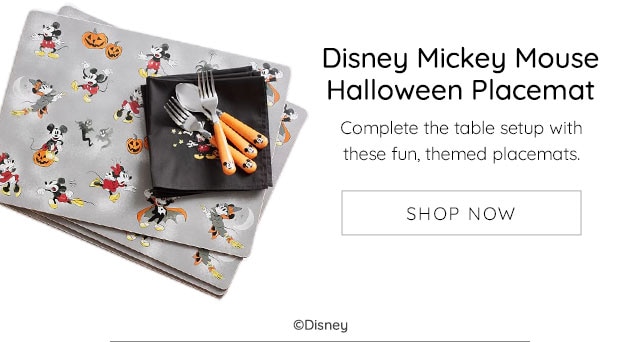 DISNEY MICKEY MOUSE HALLOWEEN PLACEMAT