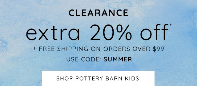 CLEARANCE - EXTRA 20% OFF*