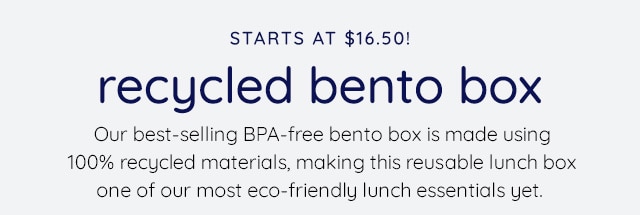 RECYCLED BENTO BOX