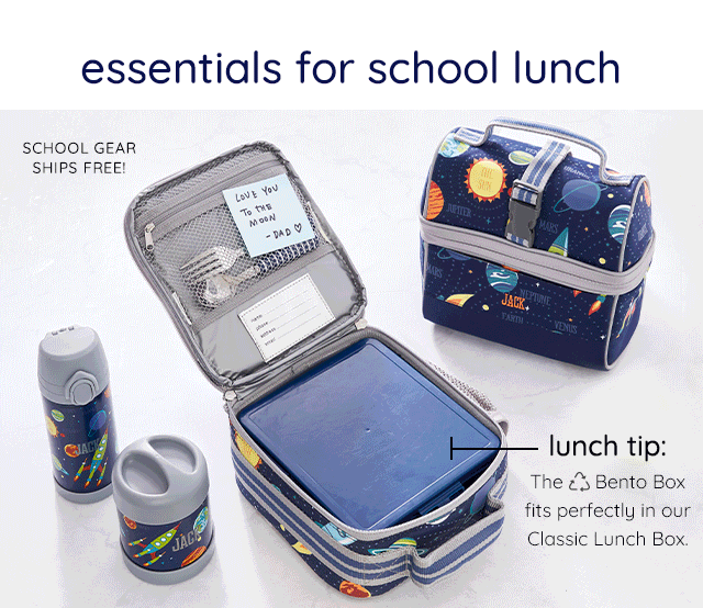 ESSENTIALS FOR SCHOOL LUNCH